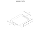 KitchenAid KFEG500ESS3 drawer parts diagram