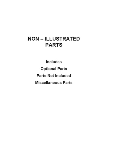 Optional parts (not included)