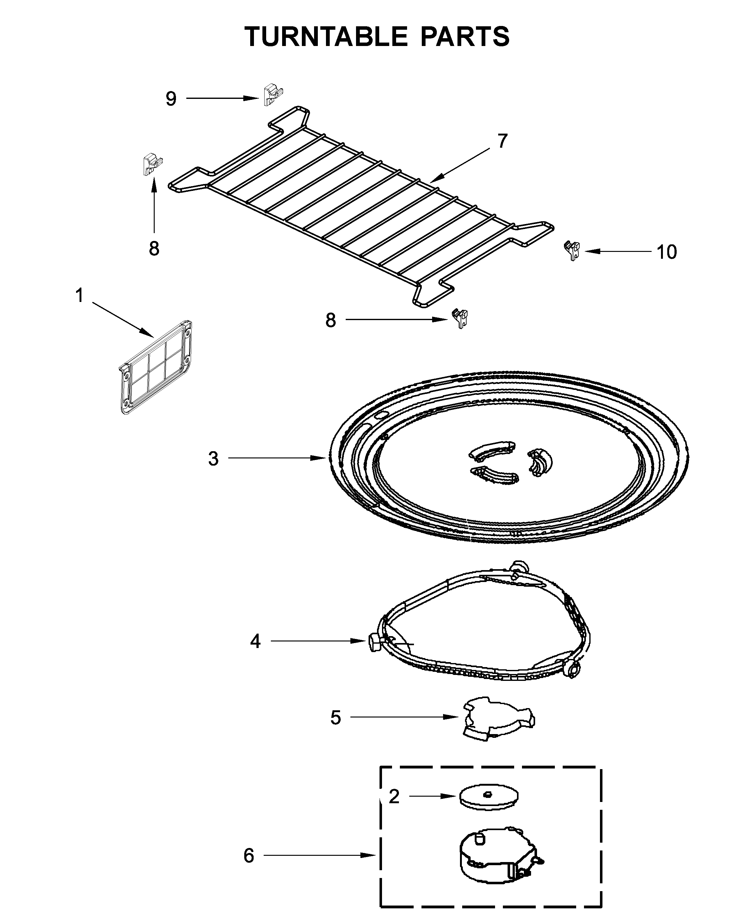 TURNTABLE PARTS