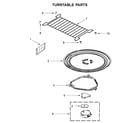 Whirlpool WMH32519FB2 turntable parts diagram