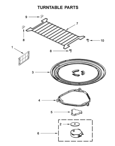 Turntable parts
