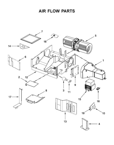 Air flow parts