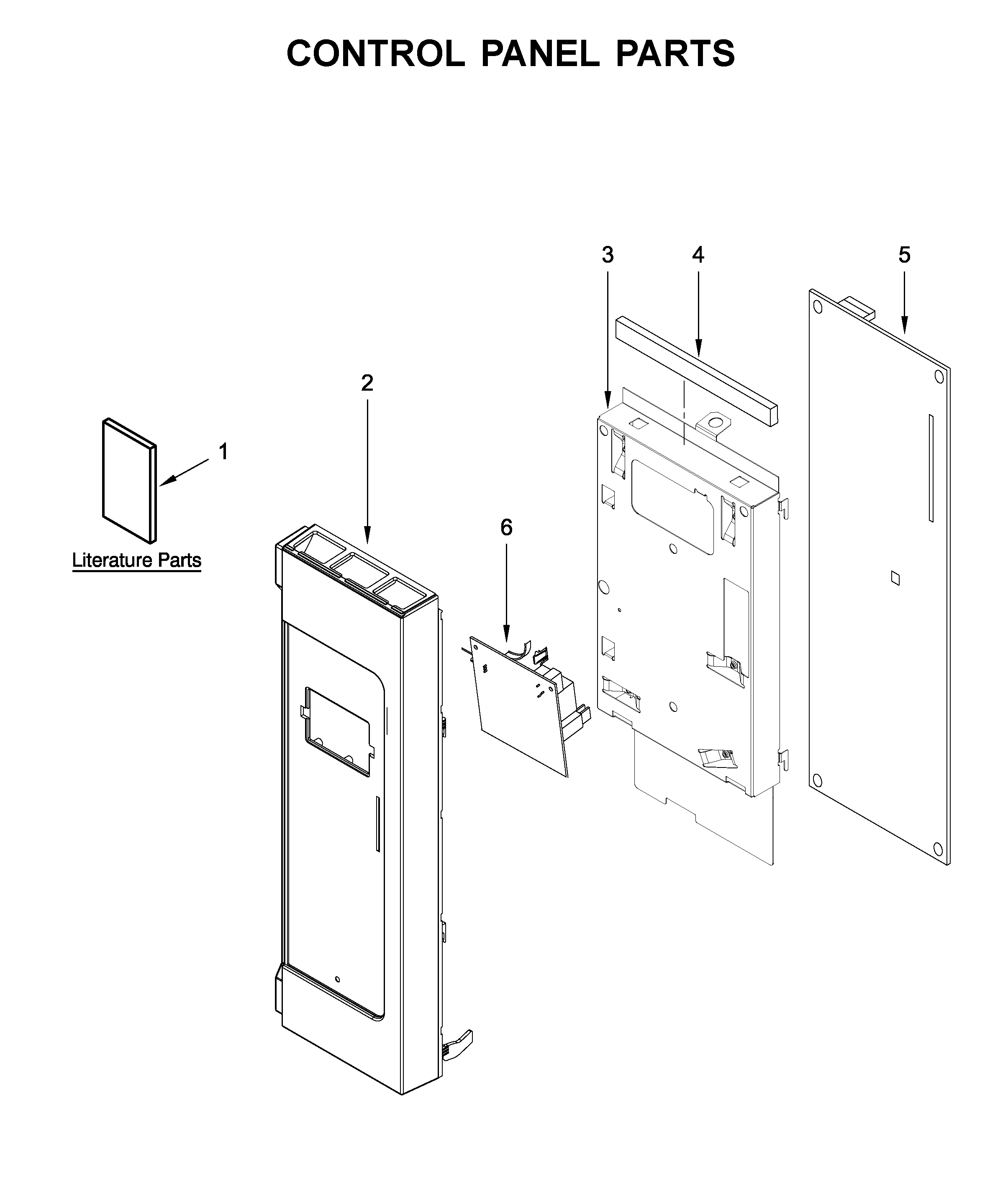 Control panel parts
