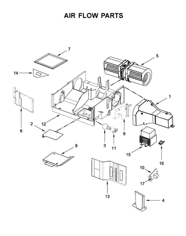 Air flow parts