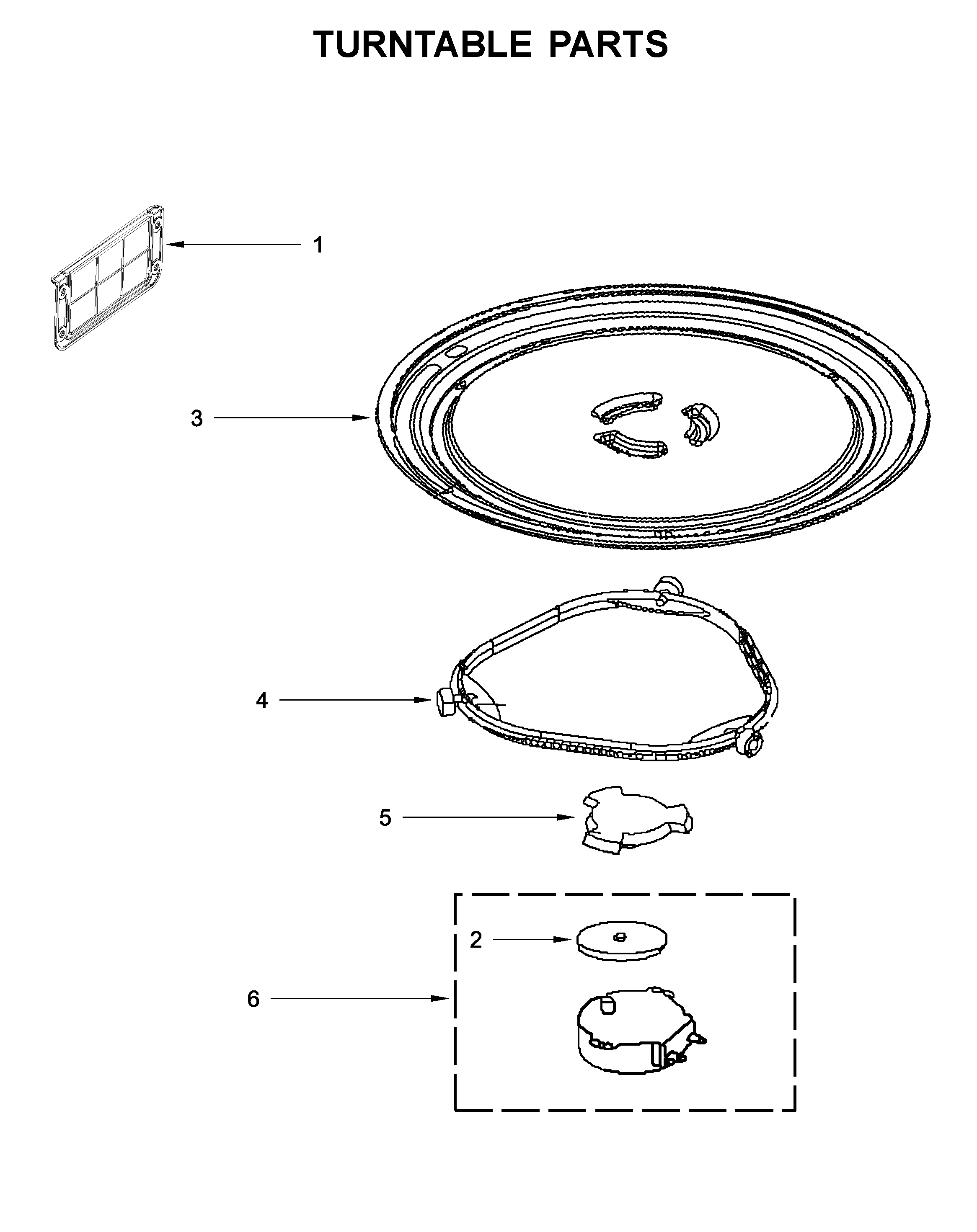 TURNTABLE PARTS