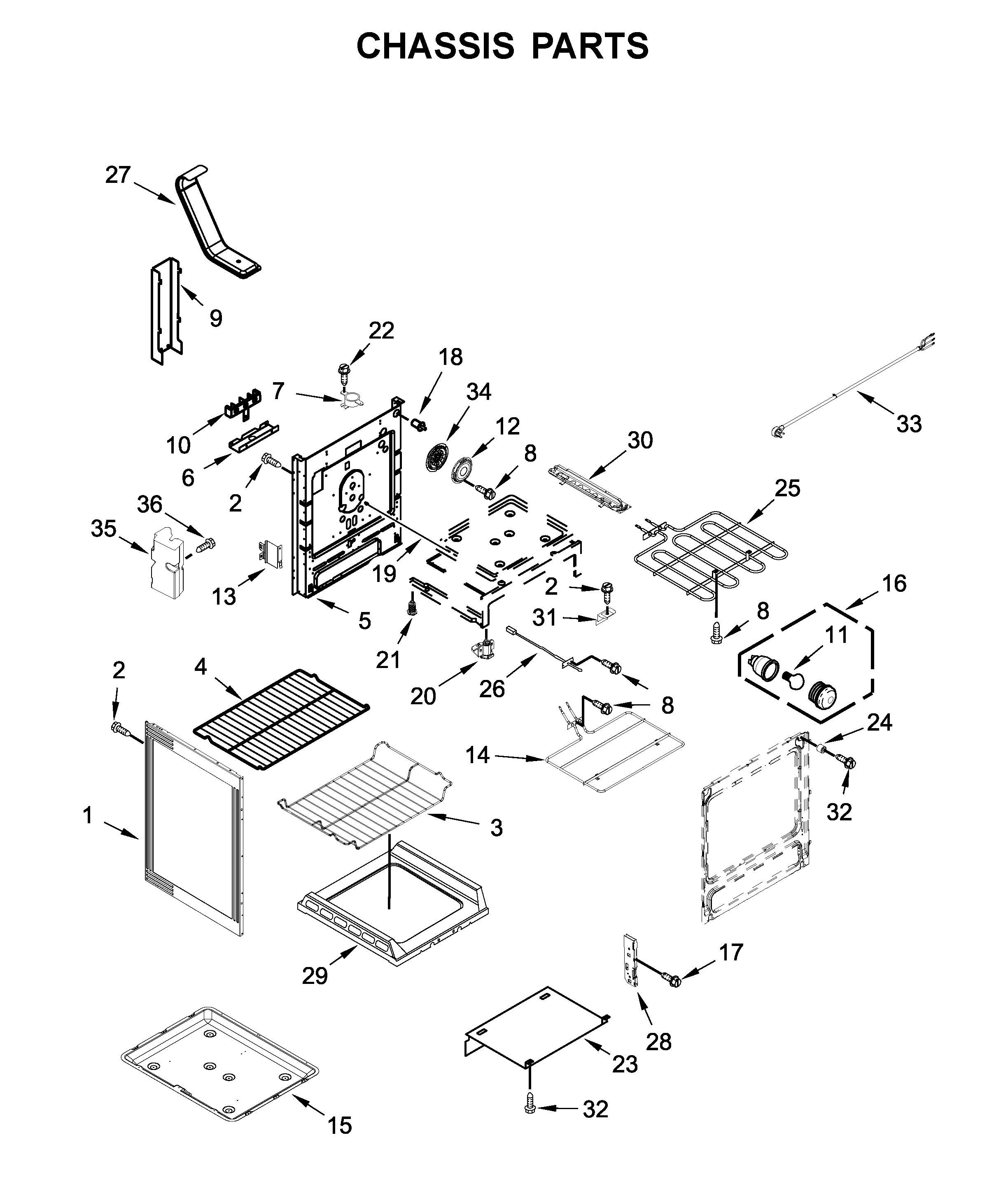 Chassis parts