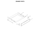 Maytag YMER8800FZ1 drawer parts diagram