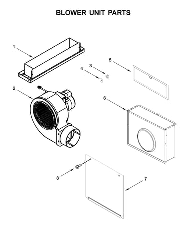 Blower unit parts