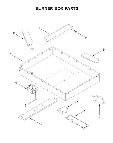 Burner box parts