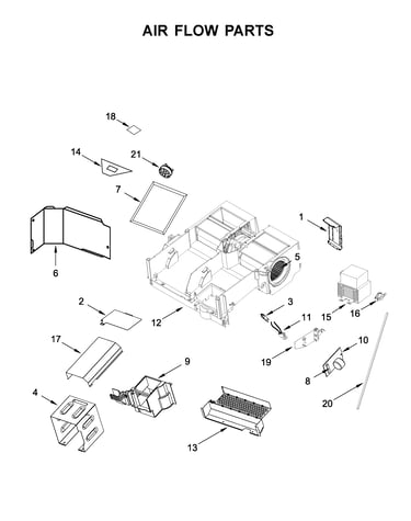 Air flow parts