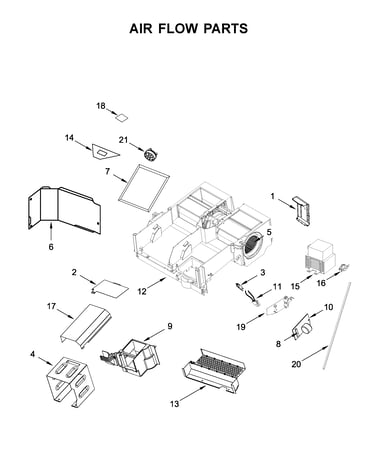 Air flow parts