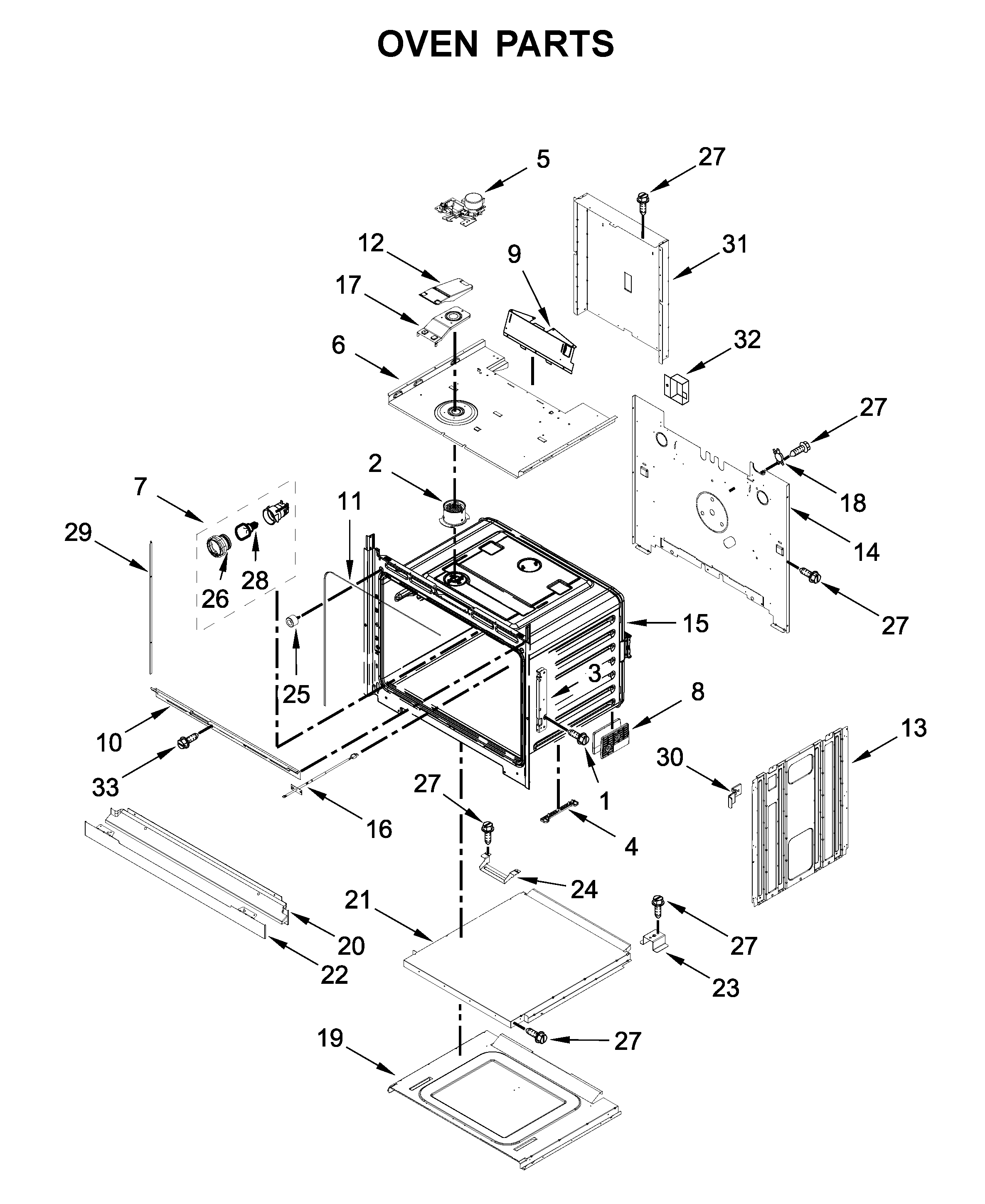 Oven parts