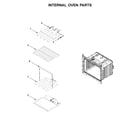 Whirlpool WOS51EC0HB01 internal oven parts diagram
