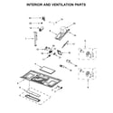 KitchenAid KMHS120ESS6 interior and ventilation parts diagram