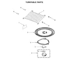 KitchenAid KMHS120EBS3 turntable parts diagram