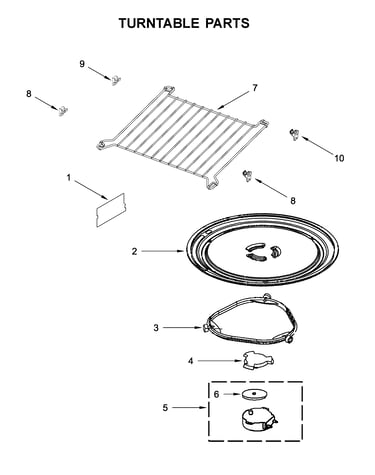 Turntable parts