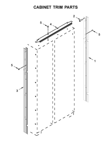 Cabinet trim parts