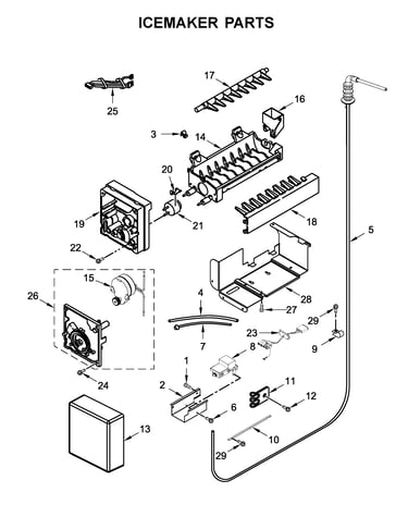 Icemaker parts