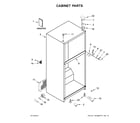 Maytag MRT118FFFH00 cabinet parts diagram