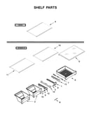 Shelf parts