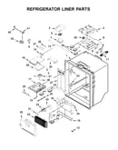 Refrigerator liner parts