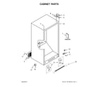 Maytag MZF34X18FW03 cabinet parts diagram