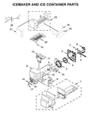 Icemaker & ice container parts