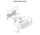 KitchenAid KFID500ESS02 control panel parts diagram