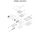 KitchenAid KFID500ESS02 internal oven parts diagram