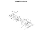 KitchenAid KFID500ESS02 upper door parts diagram