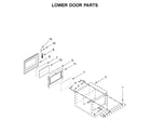 KitchenAid KFID500ESS02 lower door parts diagram