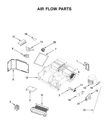 Air flow parts