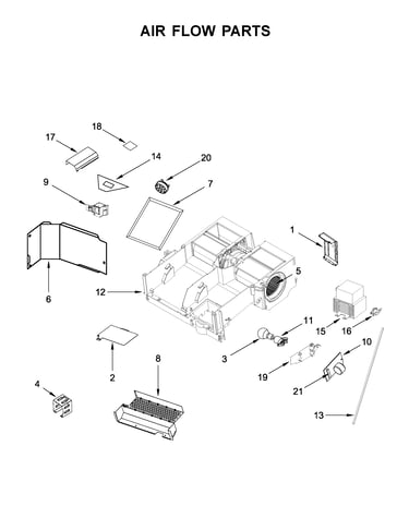 Air flow parts