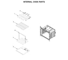 Whirlpool WOS51EC7HS01 internal oven parts diagram