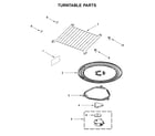 KitchenAid KMHS120EWH7 turntable parts diagram