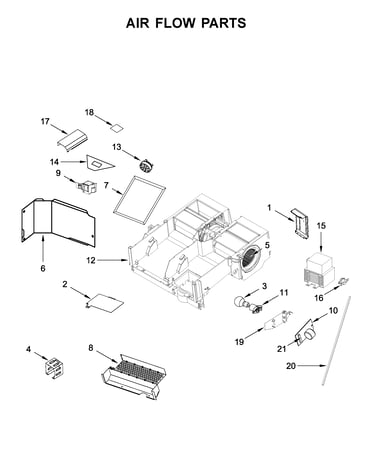 Air flow parts