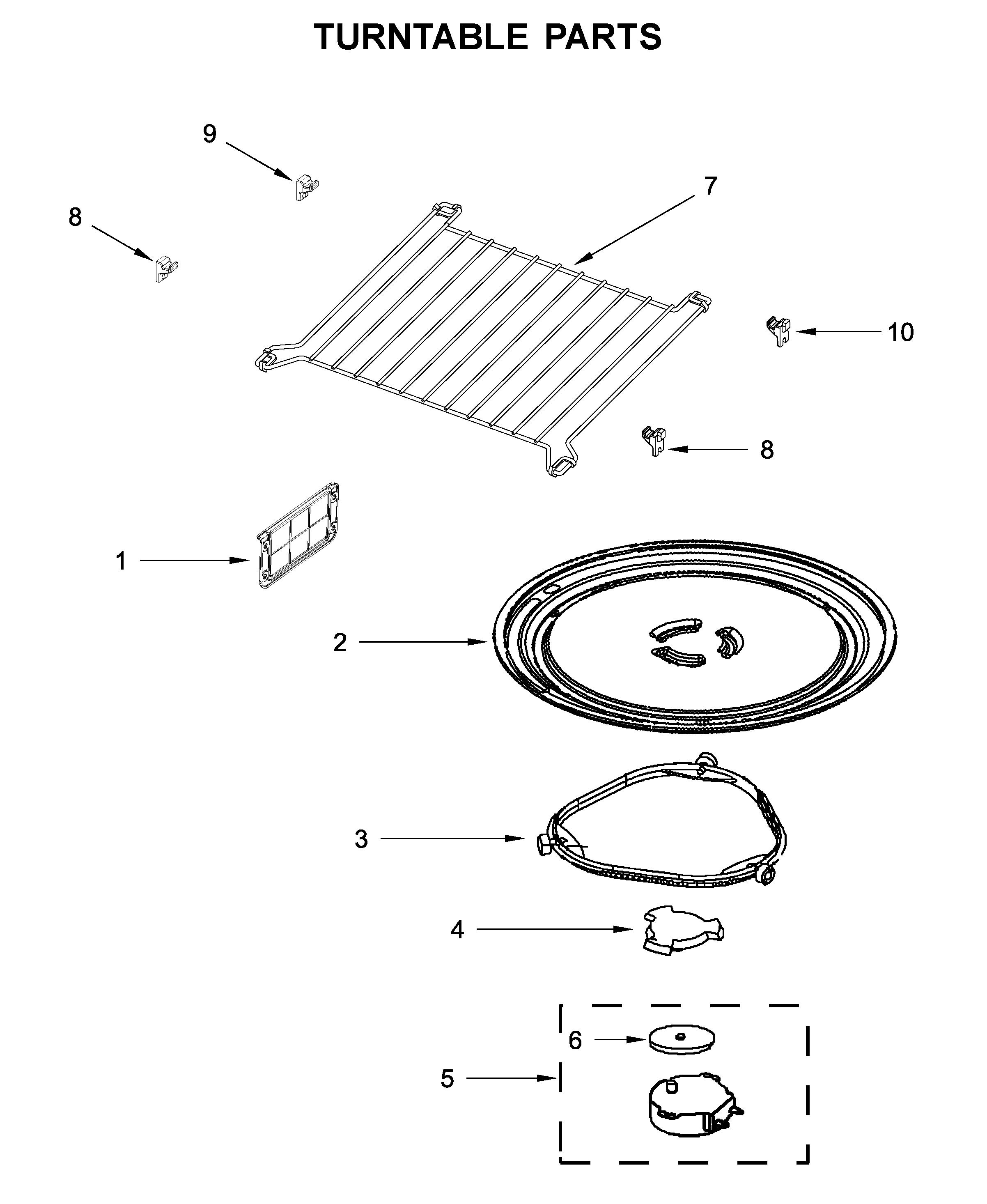 TURNTABLE PARTS