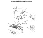 KitchenAid YKMHS120EBS4 interior and ventilation parts diagram