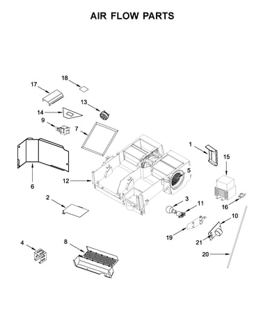 Air flow parts