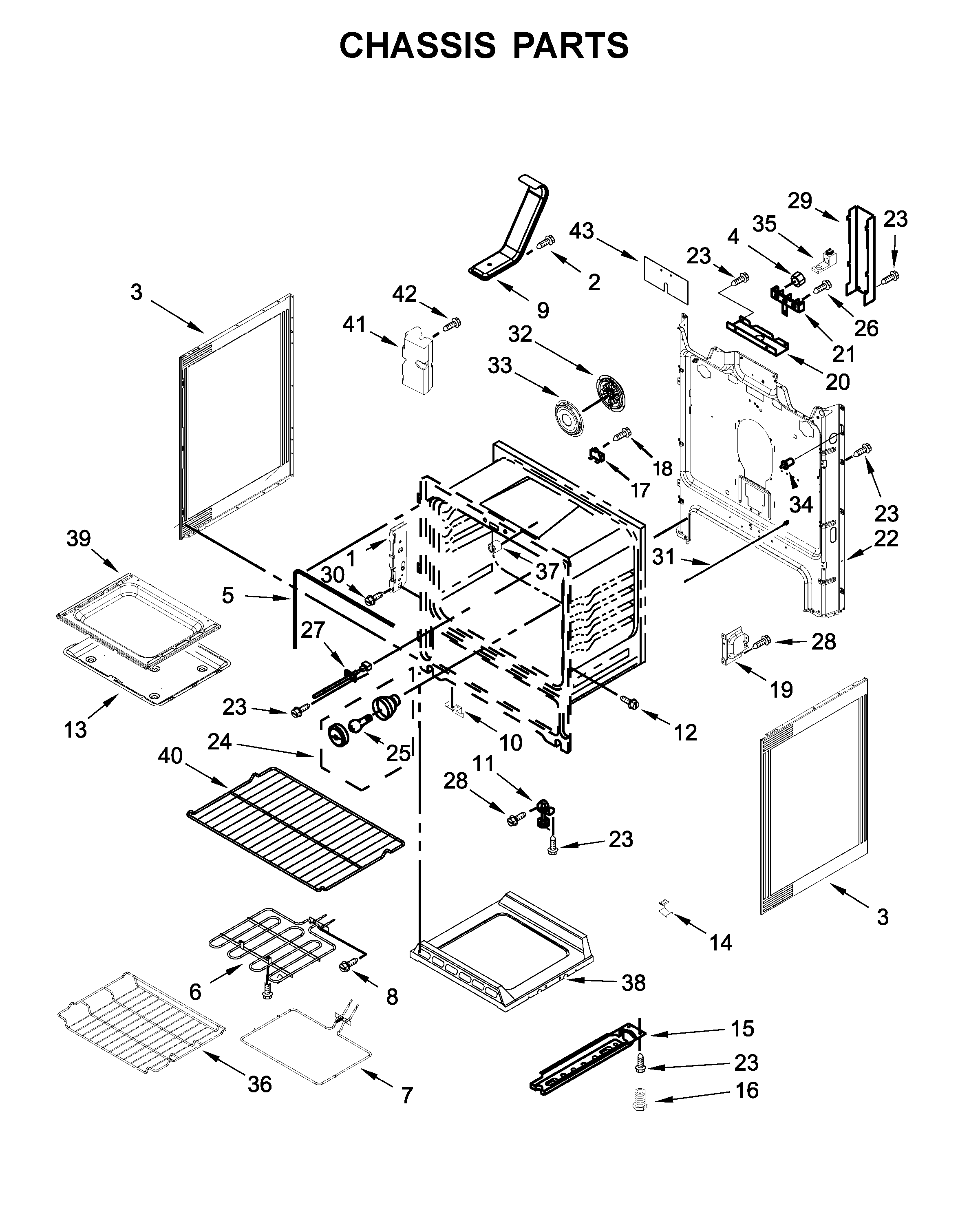 Chassis parts