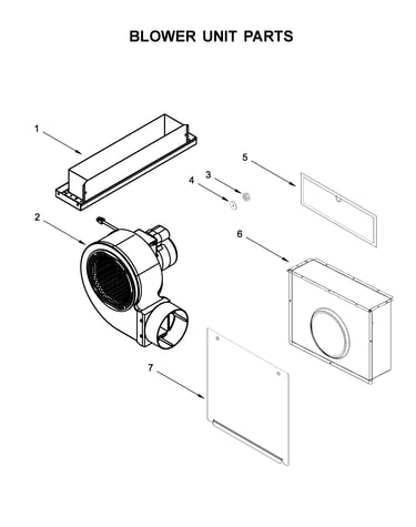 Blower unit parts