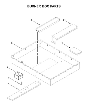 Burner box parts
