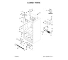 Maytag MFI2269FRZ03 cabinet parts diagram