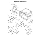 Maytag MFI2269FRZ03 freezer liner parts diagram