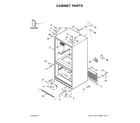 Maytag MFF2558FEZ02 cabinet parts diagram