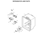 Maytag MFF2558FEZ02 refrigerator liner parts diagram
