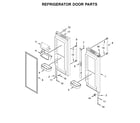 Maytag MFF2558FEZ02 refrigerator door parts diagram