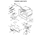 Maytag MBL1957FEZ02 freezer liner parts diagram