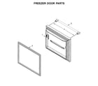 Maytag MBF2258FEZ02 freezer door parts diagram