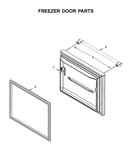 Freezer door parts